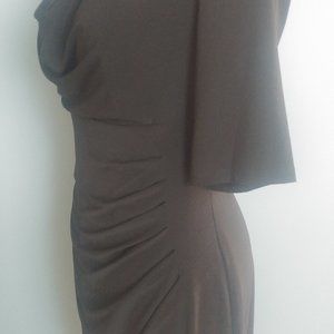 Ralph Lauren Little Black Dress with Ruched Side Detail